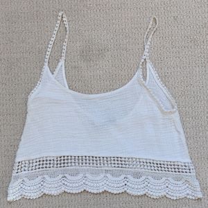 Zara knit crop top